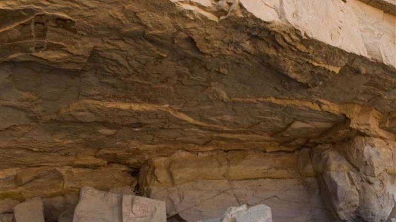 كشف كهف أثري بسيناء