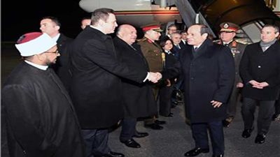 الرئيس السيسي يعود إلى أرض الوطن بعد مشاركته في قمتي برلين ولندن