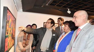 وزيرة الثقافة تشهد حفل توزيع جوائز مسابقة مؤسسة فاروق حسني