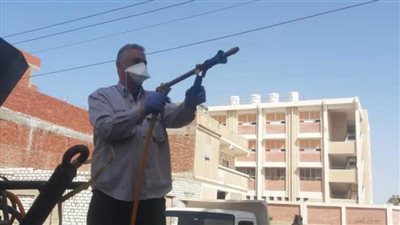 حملة مكبرة لنظافة وتعقيم مدينة القنطرة القديمة