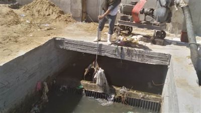 تكثيف أعمال تطهير الترع والمصارف بمراكز البحيرة