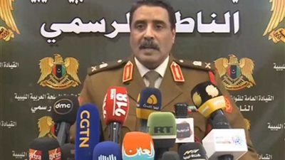 مباشر..مؤتمر صحفي للناطق باسم الجيش الليبي