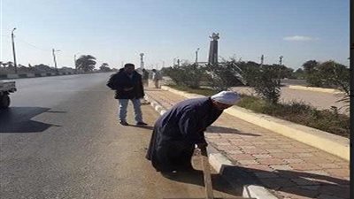 حملات لتجميل شوارع بني مزار بالمنيا