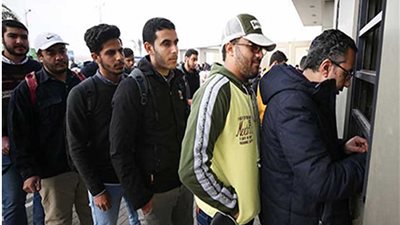 توافد الجمهور بأعداد كثيفة على معرض القاهرة الدولي للكتاب