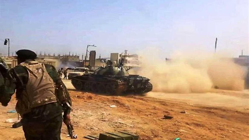 تجدد الاشتباكات العنيفة