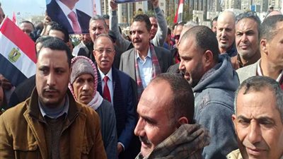 العاملون بالدلتا للسكر يشاركون احتفالية عيد الشرطة وتأييد الرئيس