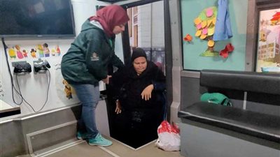 التضامن: نقل سيدة بلا مأوى بالقاهرة لدار رعاية اجتماعية