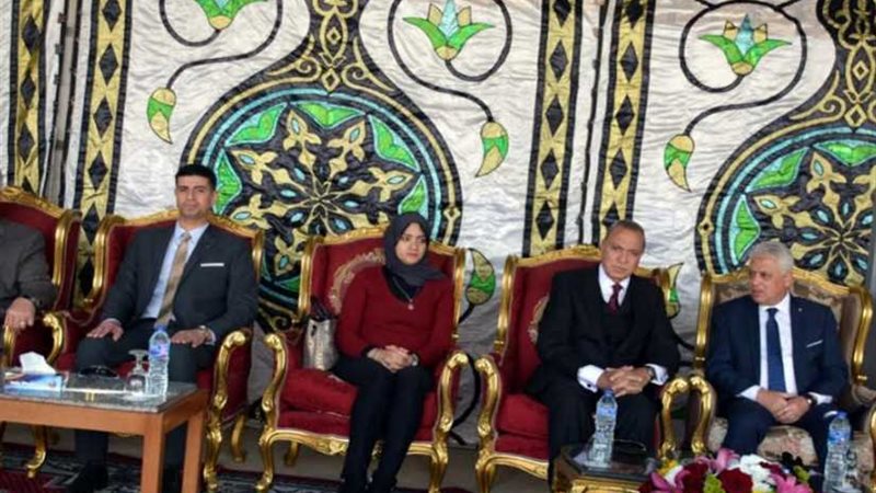 محافظ القليوبية ومدير