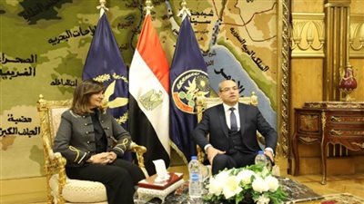 رئيس أكاديمية الشرطة يستقبل وزيرة الهجرة والمصريين بأستراليا