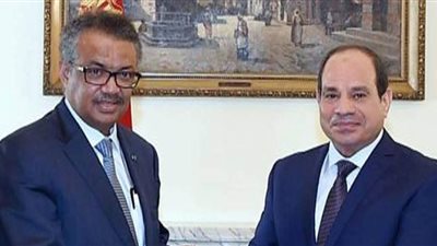 صحف عربية وعالمية تبرز شكر مدير الصحة العالمية للرئيس السيسي