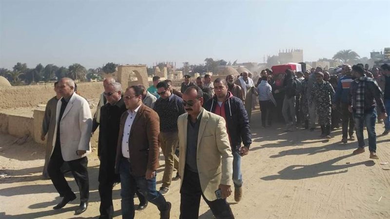 تشييع جثمان الشهيد