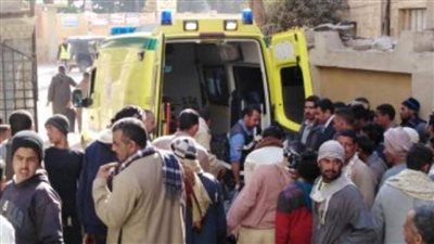 إصابة 6 في تصادم بطريق رمادة قليوب