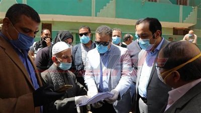 محافظ المنوفية لأهالي مصابي 
