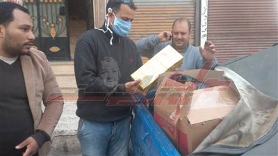 ضبط 2490 عبوة شاي مجهولة المصدر في حملة تموينية بالبحيرة