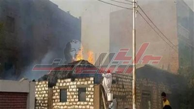 السيطرة على حريق بحظيرة ماشية بـ”المنوفية“