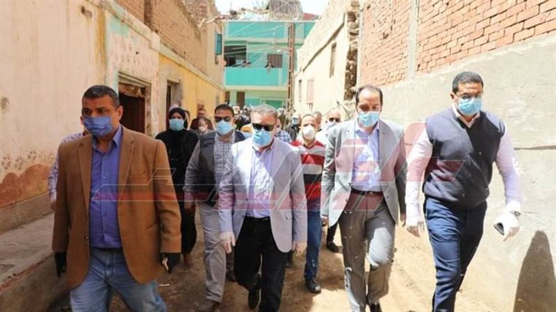 محافظ المنوفية يزور