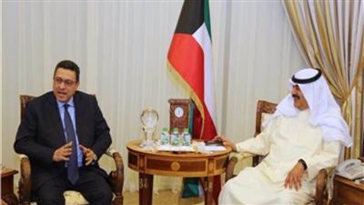 القوني والجار الله يبحثان الأوضاع على الساحتين الإقليمية والدولية