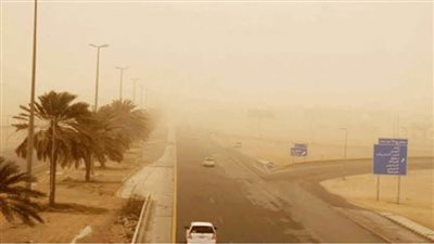 رياح محملة بالأتربة تضرب شمال سيناء