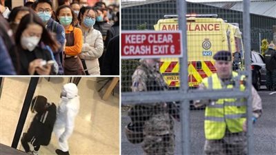 بريطانيا تطارد 600 عائد من الصين بعد الإصابة بـ