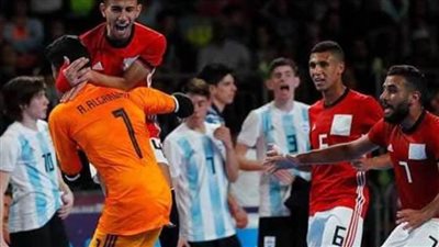  فراعنة الصالات يتفوق على أنجولا بثلاثية نظيفة بأمم أفريقيا