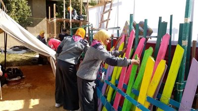 بنت مصر عنوان لسمر جوالات جامعة المنيا بأسبوع الفيوم