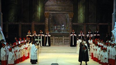 3 دول في أوبرا توسكا على المسرح الكبير