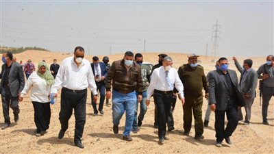 محافظ المنيا يقود حملة مكبرة لاسترداد 1000 فدان