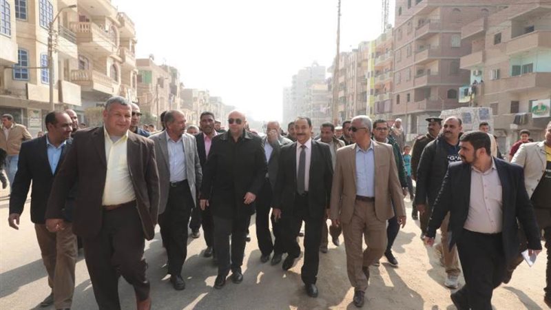 جولة محافظ بنى سويف