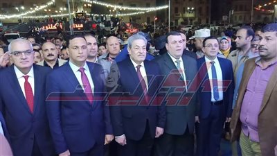 محافظ الدقهلية يوقد الشعلة احتفالًا بالعيد القومي