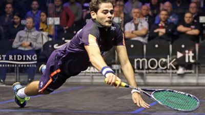 كريم عبد الجواد يتأهل لنهائي إيدينبرج للإسكواش