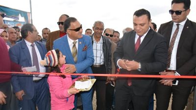 نائب محافظ الدقهلية يفتتح 3 كبارٍ ببلقاس