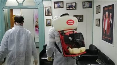 تعقيم مبنى الإذاعة المصرية