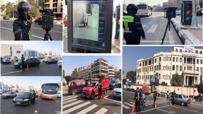 مرور القاهرة ينشر رادارات مراقبة السرعة بـ