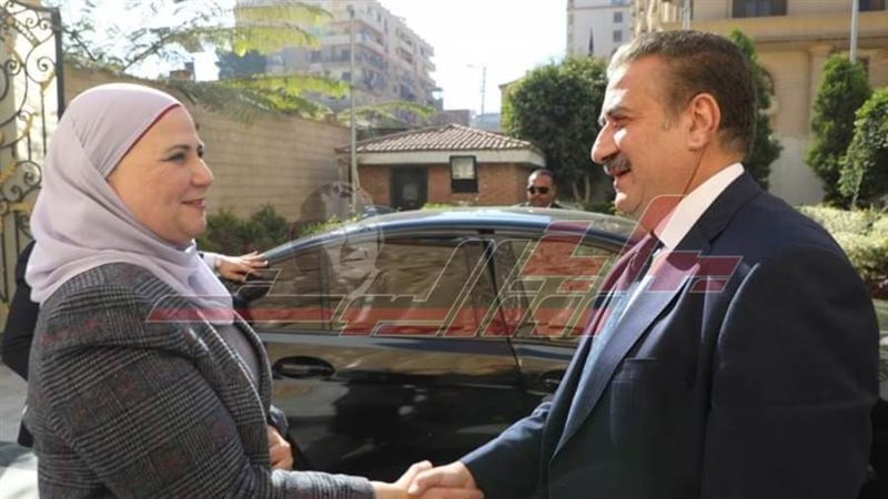 أبوليمون يستقبل وزيرة