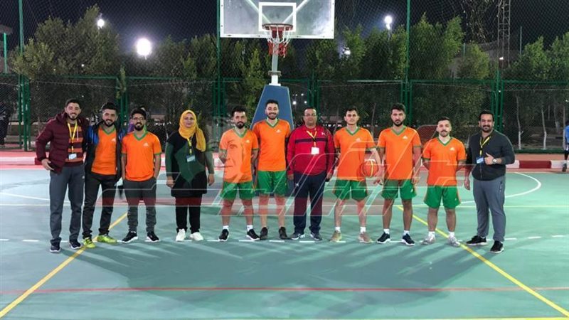 فريق سلة جامعة المنيا