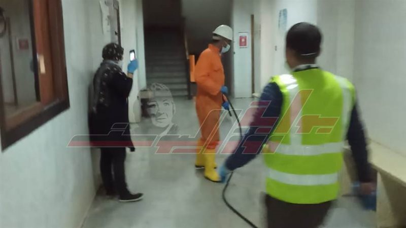 جانب من التعقيم