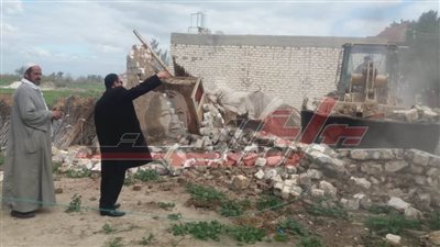 إزالة 63 حالة تعدٍ على الأراضي الزراعية  بالبحيرة