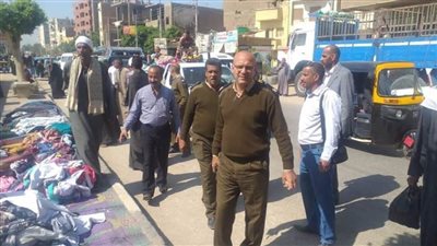 حملات لتطهير الأسواق بالمنيا