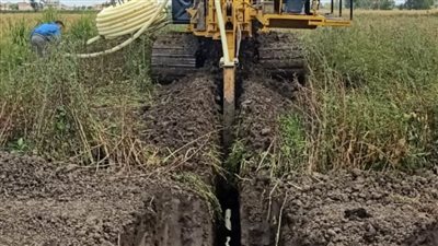 إحلال وتجديد شبكة الصرف المغطى وتكثيف أعمال تطهير الترع بإيتاي البارود