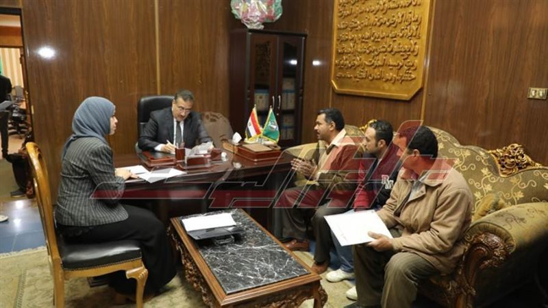 محافظ المنوفية يلتقي