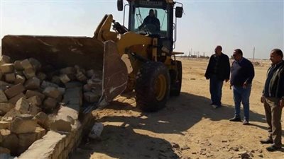 إزالة 401 حالة تعدٍ على أملاك الدولة بالمنيا