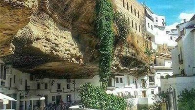 سحر محفوف بالمخاطر.. المدينة المحفورة بالصخور فى إسبانيا