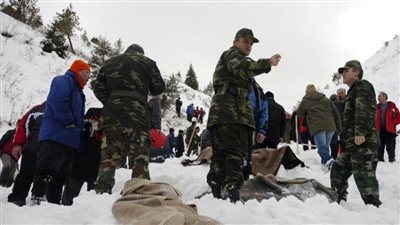 تركيا.. انهيار ثلجي ثان يقتل 33 شخصا (صورة)