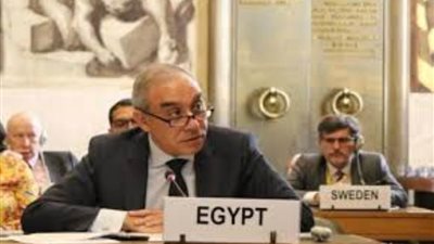 البعثة المصرية في جنيف تشارك في اجتماع بشأن تداعيات جائحة كورونا
