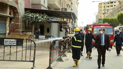 حملات تعقيم مكثفة للحد من 