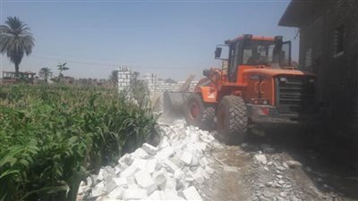   إزالة 758 حالة تعدٍ على أملاك الدولة بالمنيا