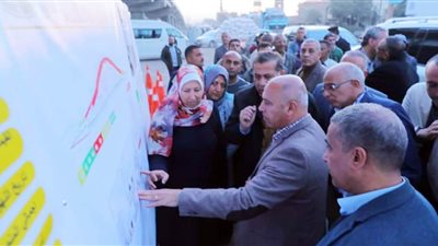 وزير النقل يتفقد مشروع رفع كفاءة طريق بنهاـ المنصورة