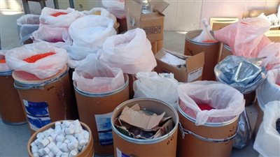 كفرالشيخ تضبط 2 مليون و300 ألف قرص دوائي مغشوش 