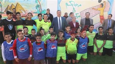 محافـظ المنوفية يفتتح المعهد الأزهري والملعب الخماسي ببركة السبع (صور)
