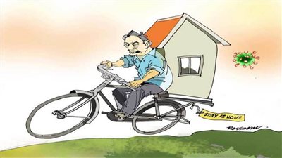 #الريشة_في_مواجهة_كورونا 